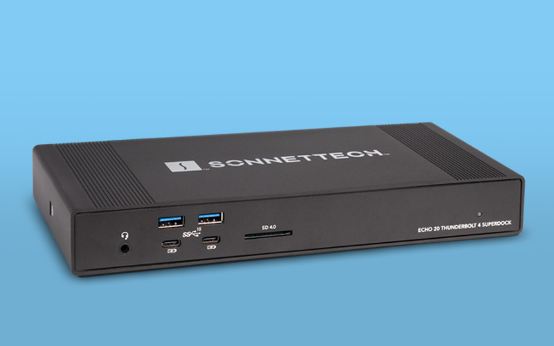 Echo Dual NVMe Thunderbolt Dock