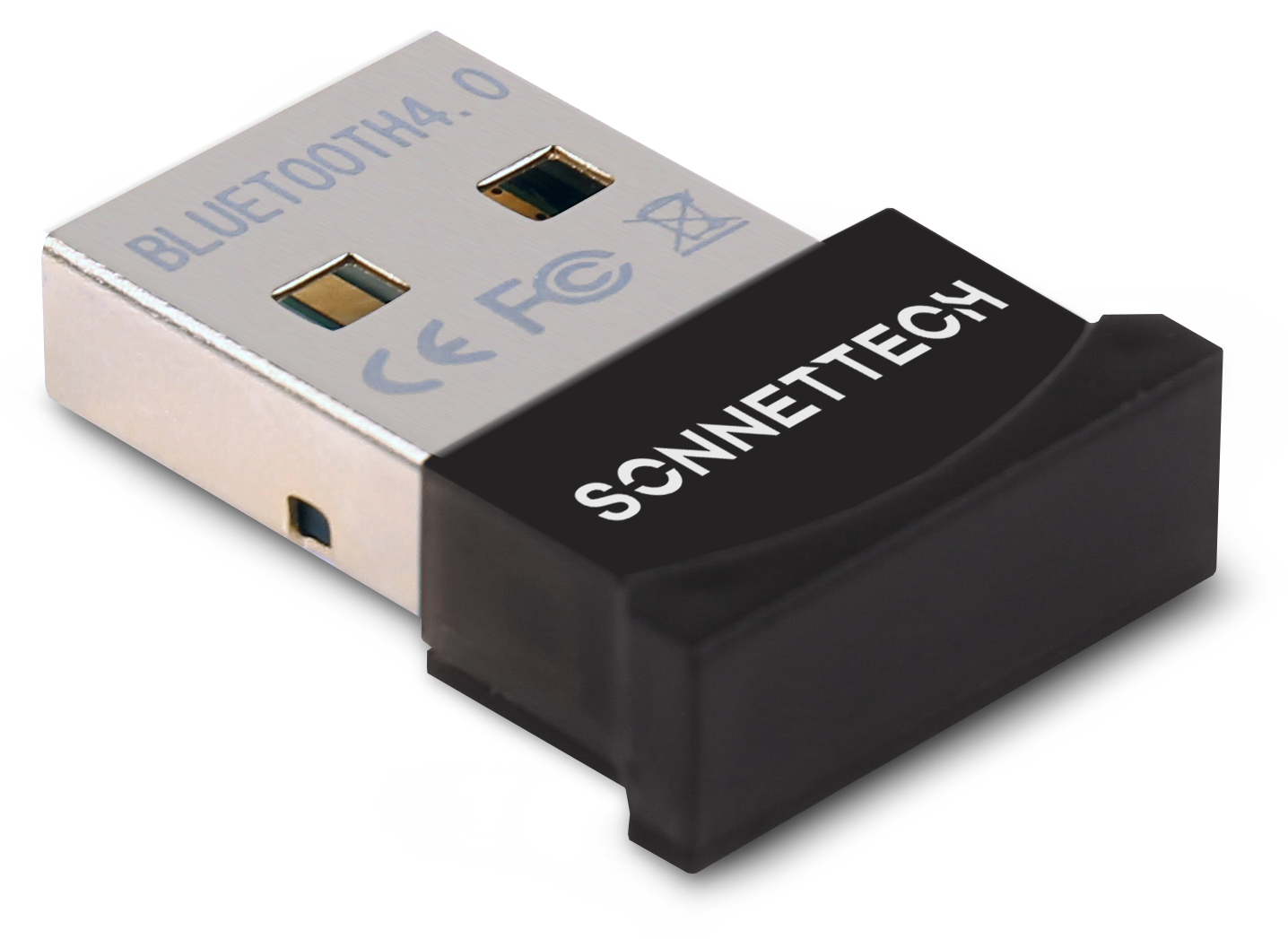 Sonnet Long-Range USB Bluetooth 4.0 Micro Adapter Front Side View